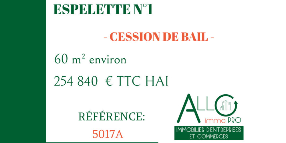 local commercial à ESPELETTE (64250)